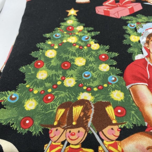 Fabric Christmas Tree Gay Pride Sexy Male Pin Up Santa Wreath Alexander Henry - Picture 5 of 7